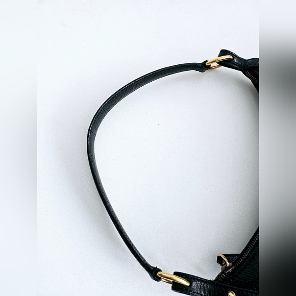 Gucci Horsebit Black Leather Shoulder Bag - Picture 9 of 11